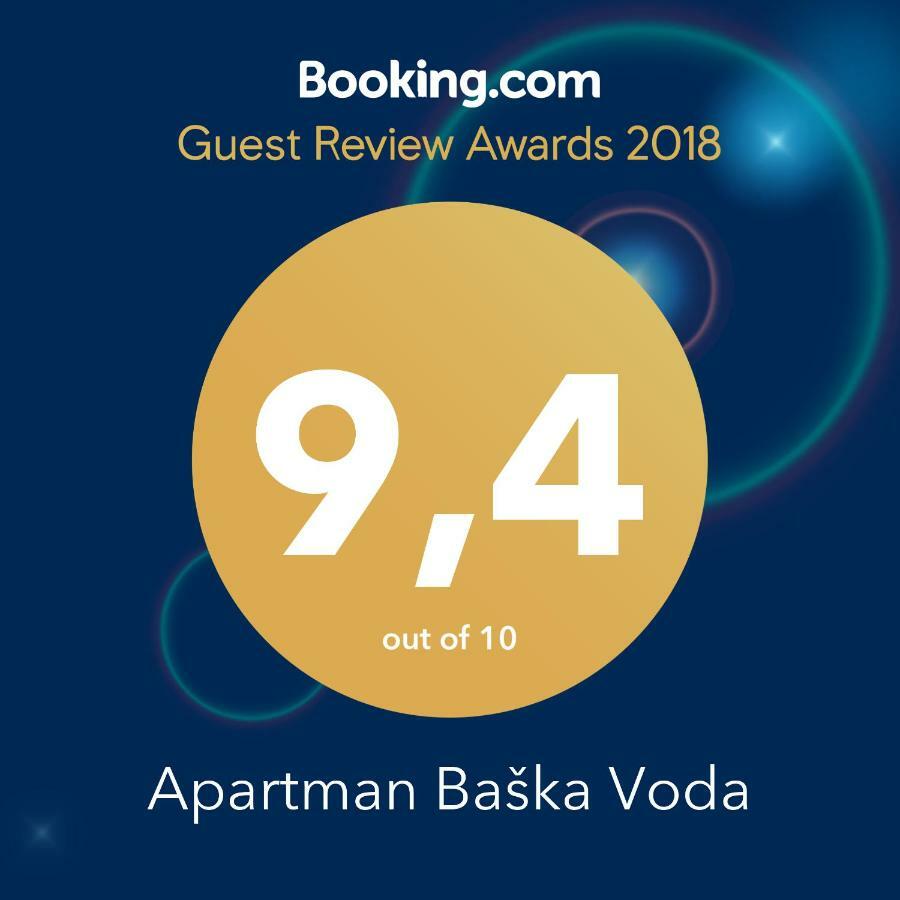 Apartman Baska Voda Ngoại thất bức ảnh